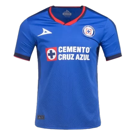 Men's Cruz Azul Home Soccer Short Sleeves Jersey 2023/24 - worldjerseyshop