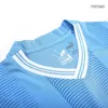 Men's Manchester City Home Champions Soccer CHAMPIONS OF EUROPE #23 Short Sleeves Jersey 2023/24 - worldjerseyshop