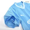 Men's Manchester City HAALAND #9 Home Soccer Short Sleeves Jersey 2023/24 - worldjerseyshop