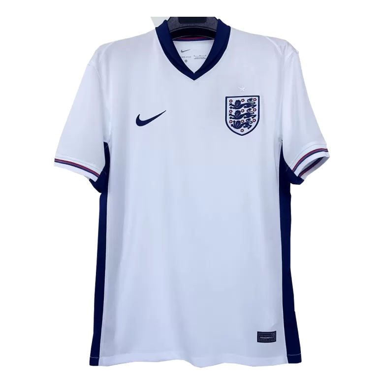 Men's England Concept Home Soccer Short Sleeves Jersey 2024 - worldjerseyshop