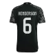 Men's Ajax HENDERSON #6 Third Away Soccer Short Sleeves Jersey 2023/24 - worldjerseyshop