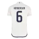 Men's Ajax HENDERSON #6 Away Soccer Short Sleeves Jersey 2023/24 - worldjerseyshop