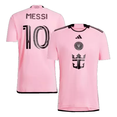 Men's Inter Miami CF MESSI #10 Home Soccer Short Sleeves Jersey 2024/25 - worldjerseyshop