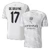 Men's Manchester City DE BRUYNE #17 Soccer Short Sleeves Jersey 2023/24 - worldjerseyshop