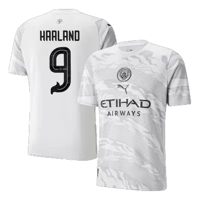 Men's Manchester City HAALAND #9 Soccer Short Sleeves Jersey 2023/24 - worldjerseyshop