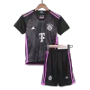 Kids Bayern Munich Away Soccer Jersey Kits(Jersey+Shorts) 2023/24 - worldjerseyshop