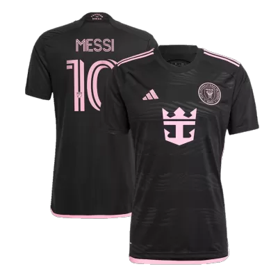 Men's Inter Miami CF MESSI #10 Away Soccer Short Sleeves Jersey 2024/25 - worldjerseyshop