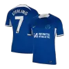 Men's Chelsea STERLING #7 Home Soccer Short Sleeves Jersey 2023/24 - worldjerseyshop