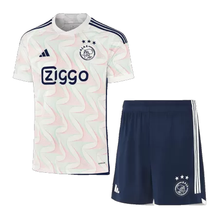Men's Ajax Away Soccer Kit(Jersey+Shorts) 2023/24 - worldjerseyshop