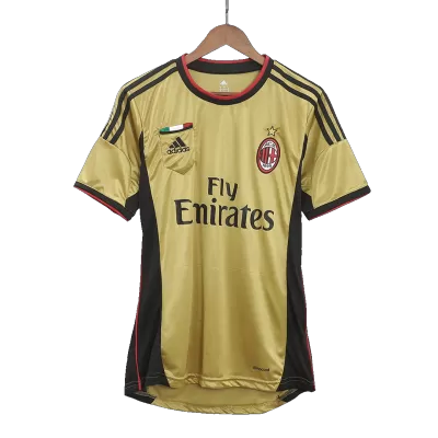 Men's AC Milan Retro Third Away Soccer Jersey 2013/14 - worldjerseyshop