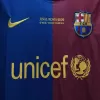 Men's Barcelona MESSI #10 Retro Home Soccer Long Sleeves Jersey 2008/09 - UCL - worldjerseyshop