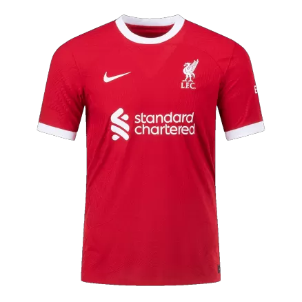 Men's Liverpool Home Player Version Soccer Jersey 2023/24 - worldjerseyshop