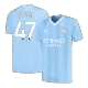 Men's Manchester City FODEN #47 Home Soccer Short Sleeves Jersey 2023/24 - worldjerseyshop
