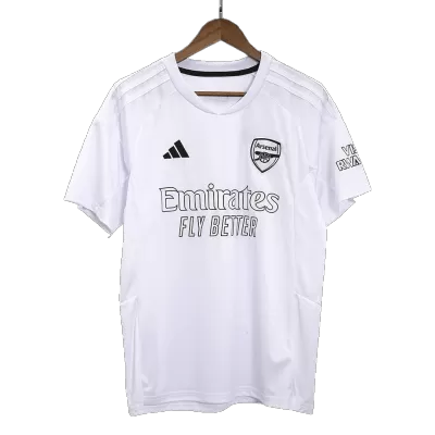 Men's Arsenal No More Red Soccer Short Sleeves Jersey 2023/24 - worldjerseyshop