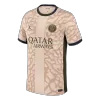 Men's PSG Fourth Away Soccer Short Sleeves Jersey 2023/24 - worldjerseyshop