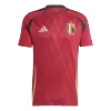 Men's Belgium Home Soccer Kit(Jersey+Shorts) 2024 - worldjerseyshop