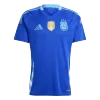 Men's Argentina Away Soccer Whole Kits(Jerseys+Shorts+Socks) 2024 - worldjerseyshop