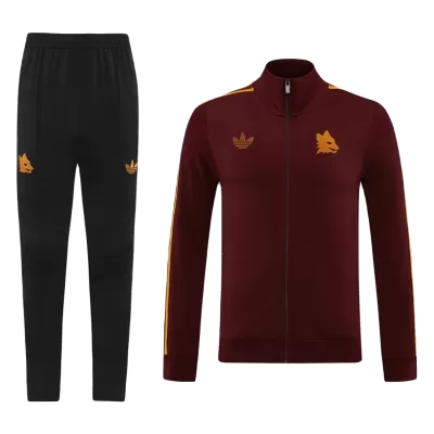 Men's Roma Tracksuit Soccer Kit (Top+Trousers) 2024/25 - worldjerseyshop