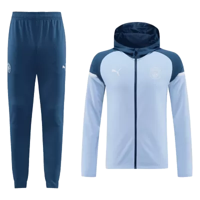 Men's Manchester City Tracksuit Soccer Kit (Top+Trousers) 2024/25 - worldjerseyshop