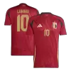 Men's Belgium LUKAKU #10 Home Soccer Short Sleeves Jersey 2024 - worldjerseyshop