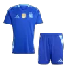 Men's Argentina Away Soccer Kit(Jersey+Shorts) 2024 - worldjerseyshop