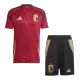Men's Belgium Home Soccer Kit(Jersey+Shorts) 2024 - worldjerseyshop