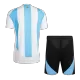 Men's Argentina Home Soccer Kit(Jersey+Shorts) 2024 - worldjerseyshop