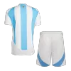 Men's Argentina Home Soccer Kit(Jersey+Shorts) 2024 - worldjerseyshop