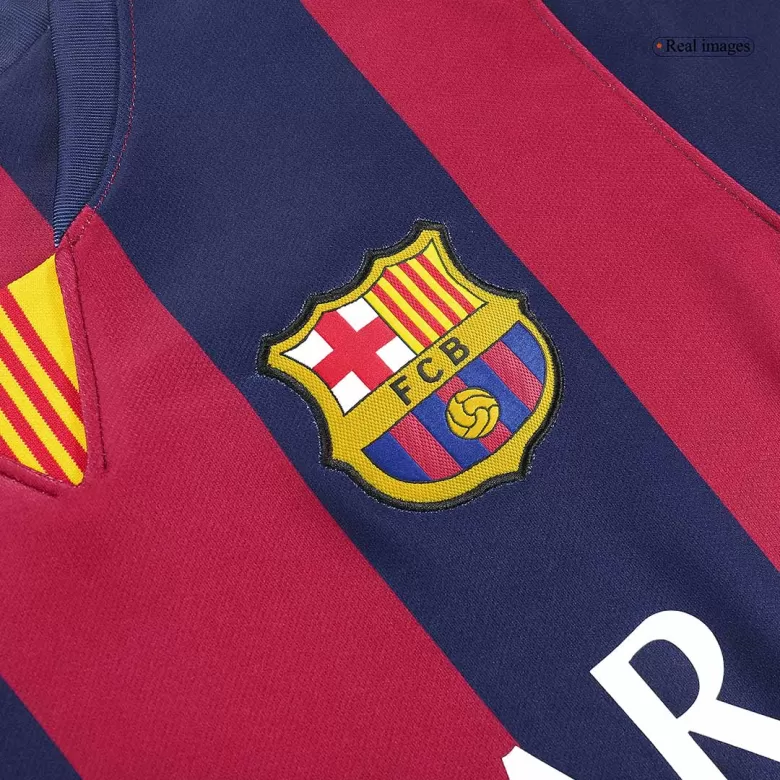 Men's Barcelona Retro Home Soccer Jersey 2014/15 - worldjerseyshop