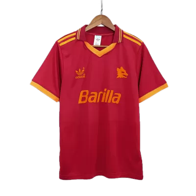 Men's Roma Retro Home Soccer Jersey 1992/94 - worldjerseyshop