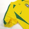 Men's Brazil Retro Home Soccer Jersey 2002/03 - worldjerseyshop