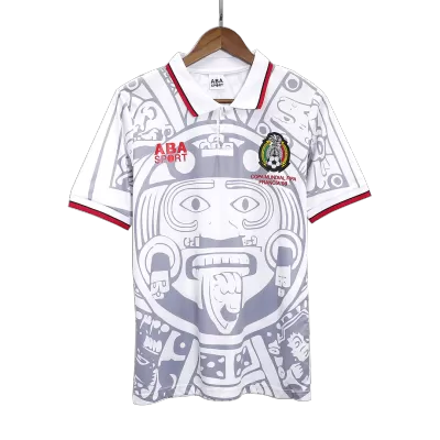 Men's Mexico Retro Away Soccer Jersey 1998 - worldjerseyshop