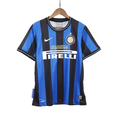 Men's Inter Milan Retro Home Soccer Jersey 2009/10 - UCL Final - worldjerseyshop