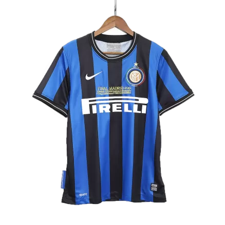 Men's Inter Milan Retro Home Soccer Jersey 2009/10 - worldjerseyshop