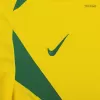 Men's Brazil Retro Home Soccer Jersey 2002/03 - worldjerseyshop