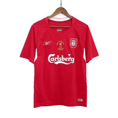 Men's Liverpool Retro Soccer Jersey 2005 - UCL - worldjerseyshop