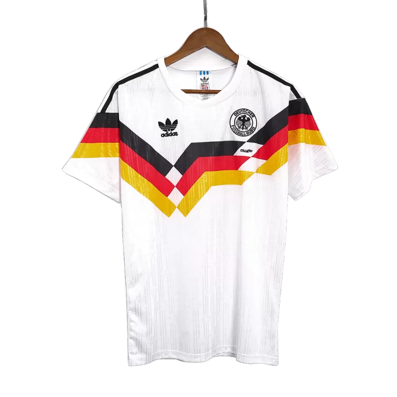 Men's Germany Retro Home Soccer Jersey 1990 - worldjerseyshop