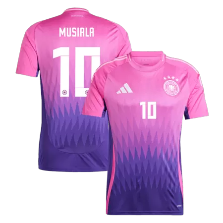 Men's Germany MUSIALA #10 Away Soccer Short Sleeves Jersey 2024 - worldjerseyshop