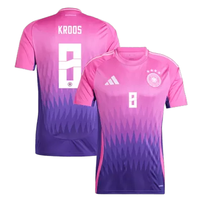 Men's Germany KROOS #8 Away Soccer Short Sleeves Jersey 2024 - worldjerseyshop