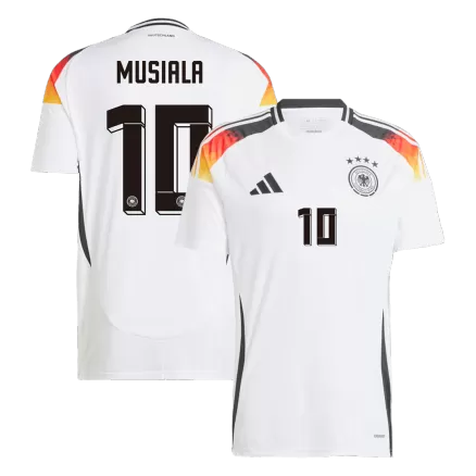 Men's Germany MUSIALA #10 Home Soccer Short Sleeves Jersey 2024 - worldjerseyshop