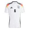 Men's Germany KIMMICH #6 Home Soccer Short Sleeves Jersey 2024 - worldjerseyshop