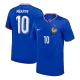 Men's France MBAPPE #10 Home Soccer Short Sleeves Jersey 2024 - worldjerseyshop