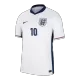 Men's England BELLINGHAM #10 Home Soccer Short Sleeves Jersey 2024 - worldjerseyshop
