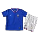 Kids France Whole Kits Home Soccer Kit (Jersey+Shorts+Sock） 2024 - worldjerseyshop