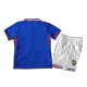 Kids France Whole Kits Home Soccer Kit (Jersey+Shorts+Sock） 2024 - worldjerseyshop