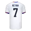 Men's USA REYNA #7 Home Soccer Short Sleeves Jersey 2024 - worldjerseyshop