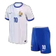 Kids France MBAPPE #10 Away Soccer Jersey Kits(Jersey+Shorts) 2024 - worldjerseyshop