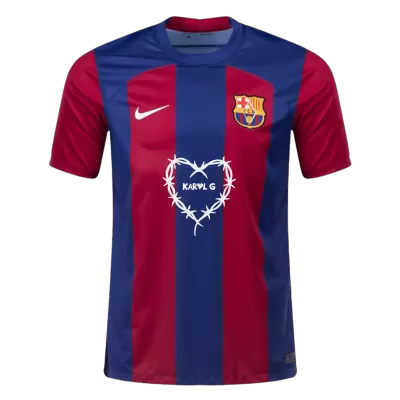 Men's Barcelona Soccer Short Sleeves Jersey 2023/24 - worldjerseyshop