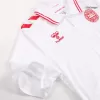 Men's Denmark Away Soccer Short Sleeves Jersey 2024 - worldjerseyshop