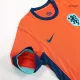 Men's Netherlands VIRGIL #4 Home Soccer Short Sleeves Jersey 2024 - worldjerseyshop